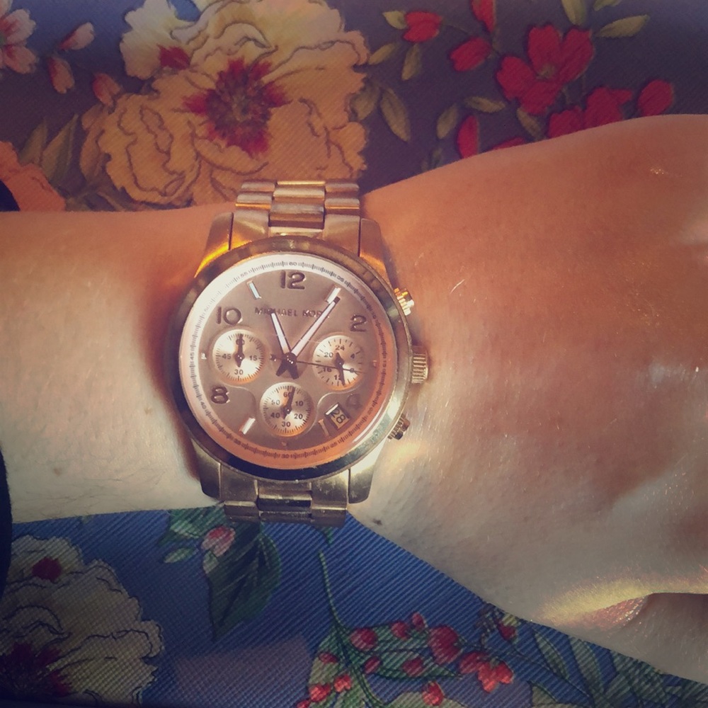 Michael Kors Watch (Rose Gold)